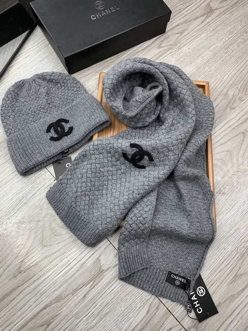 Chanel Caps Scarfs